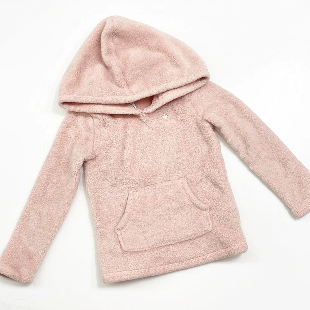 Carter's toddler girls pink fleece hoodie